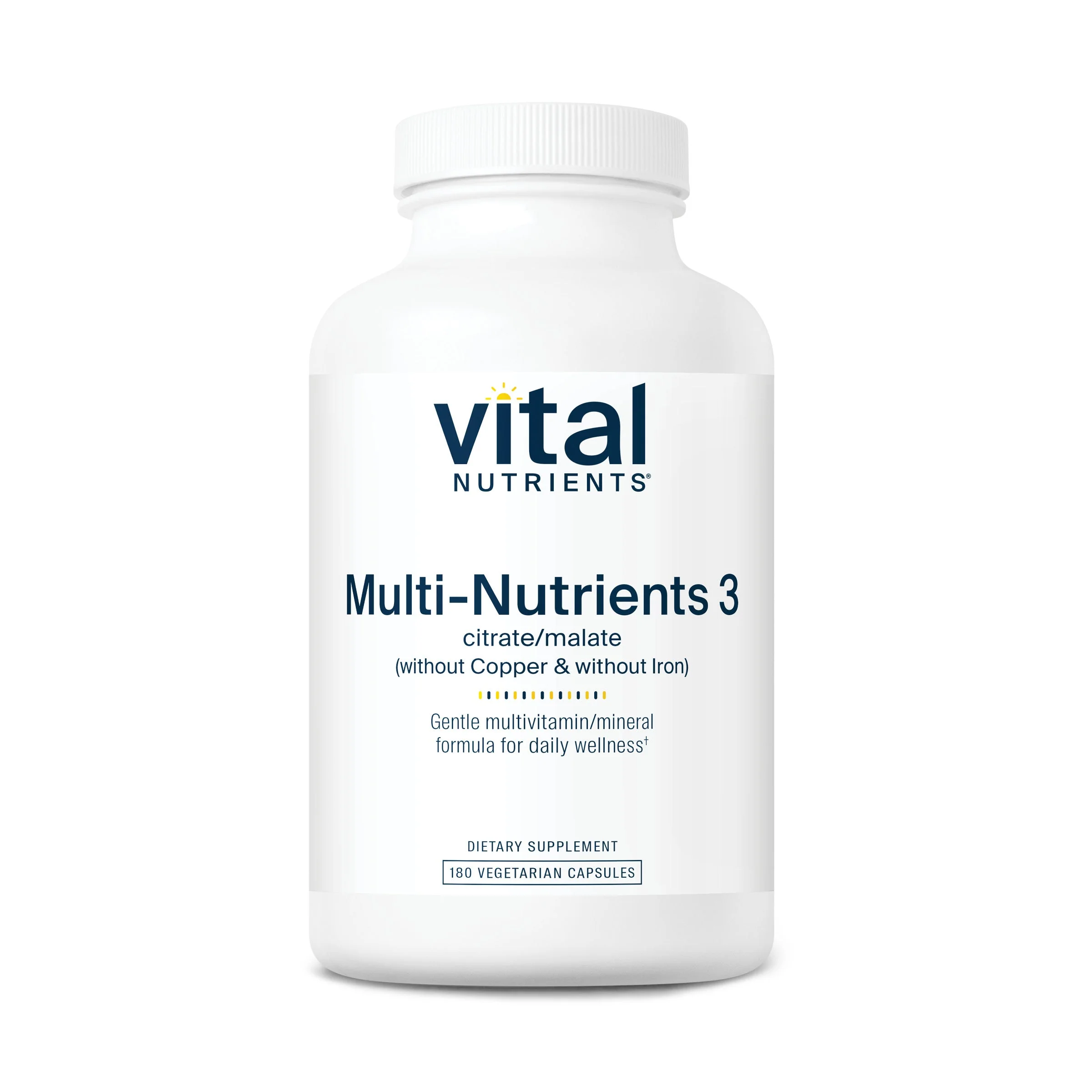 Multi-Nutrients 3 Citrate/Malate Formula (without Copper & without Iron)