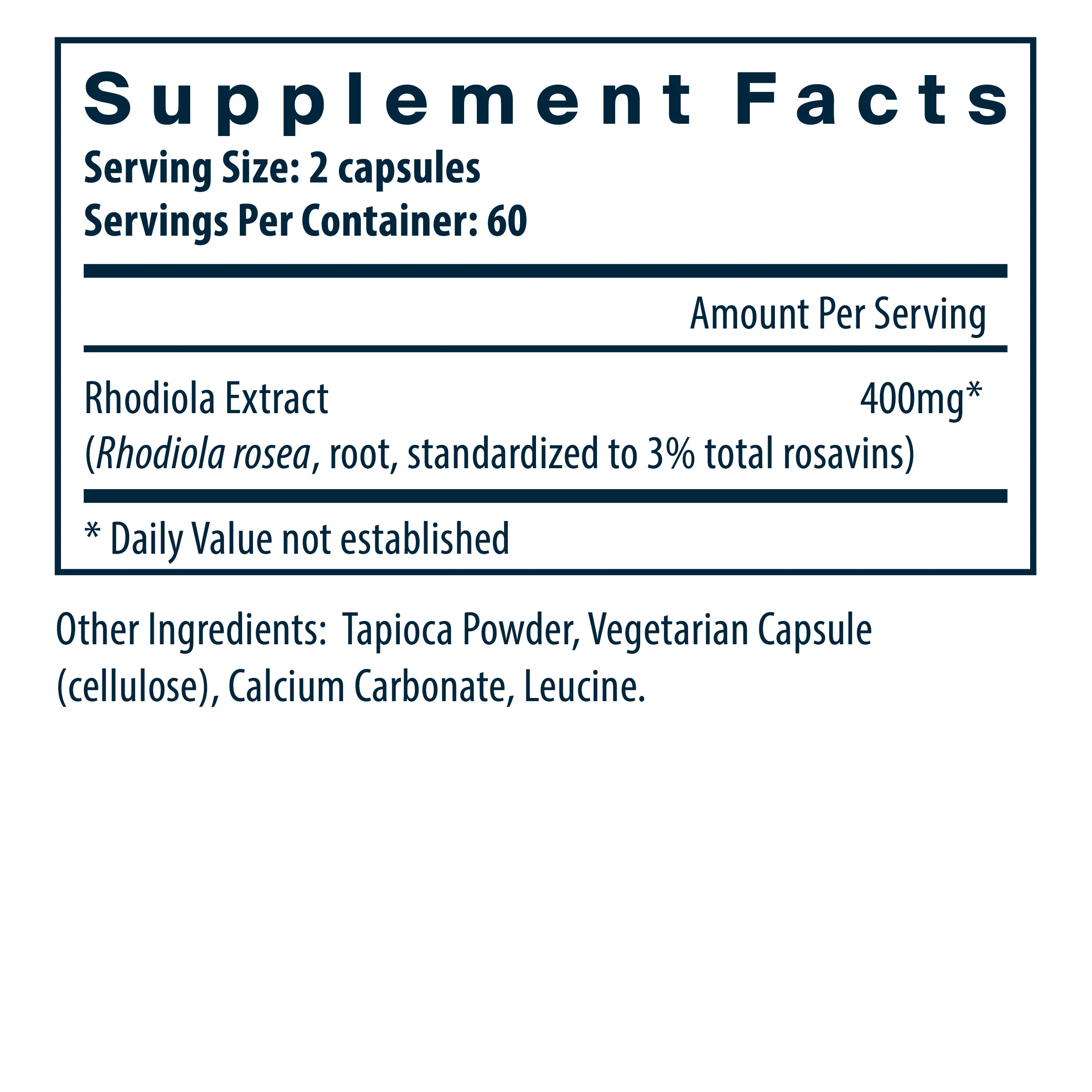 Rhodiola rosea 3% Standardized Extract - Image 6